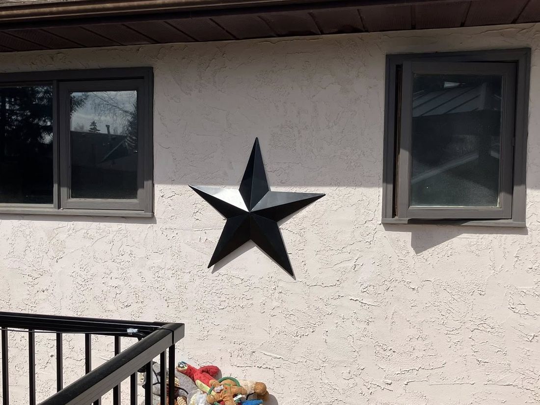Before — older home exterior