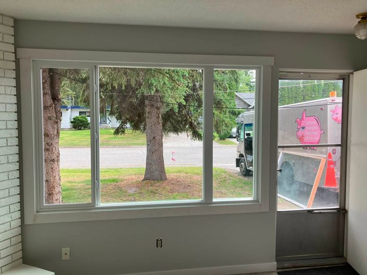 Finished living room window from inside